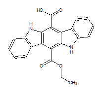 Ethyl 12-carboxyl-5,11-dihydroindolo[3,2-b]carbazol-6-carboxylate