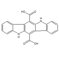 5,11-Dihydroindolo[3,2-b]carbazol-6,12-dicarboxylic acid