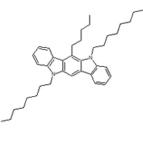 5,11-Dihydro-5,11-dioctyl-6-pentylindolo[3,2-b]carbazole
