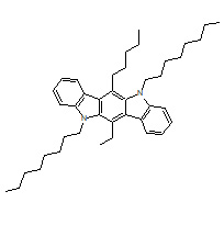 5,11-Dihydro-5,11-dioctyl-6-ethyl-12-pentylindolo[3,2-b]carbazole