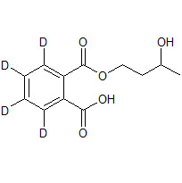2-[(3-Hydroxybutoxy)carbonyl](2H4)benzoic acid (Mono-(3-hydroxybutyl)-(3,4,5,6-2H4)-phthalate)