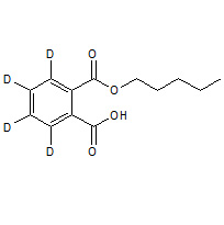 2-[(Pentyloxy)carbonyl](2H4)benzoic acid (Monopentyl-(3,4,5,6-2H4)-phthalate)