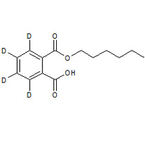 2-[(Hexyloxy)carbonyl](2H4)benzoic acid (Mono-(n-hexyl)-(3,4,5,6-2H4)-phthalate)