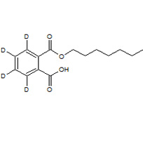 2-[(Heptyloxy)carbonyl](2H4)benzoic acid (Mono-(n-heptyl)-(3,4,5,6-2H4)-phthalate)