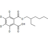 2-{[(2-Ethylhexyl)oxy]carbonyl}(2H4)benzoic acid (Mono-(2-ethylhexyl)-(3,4,5,6-2H4)-phthalate)