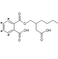 2-({[2-(Carboxymethyl)hexyl]oxy}carbonyl)(3,4,5,6-13C4)benzoic acid