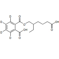 2-{[(5-Carboxy-2-ethylpentyl)oxy]carbonyl}(2H4)benzoic acid (Mono-(2-ethyl-5-carboxypentyl)-(3,4,5,6-2H4)-phthalate)