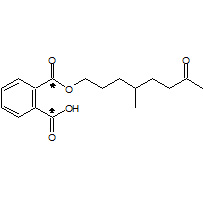 Mono-(4-methyl-7-oxooctyl)-phthalate-13C2-dicarboxyl
