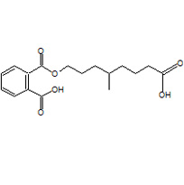 2-{[(7-Carboxy-4-methylheptyl)oxy]carbonyl}benzoic acid (Mono-(4-methyl-7-carboxyheptyl)-phthalate)