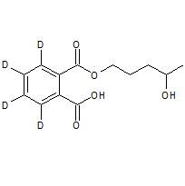 2-{[(4-Hydroxypentyl)oxy]carbonyl}(2H4)benzoic acid (Mono-(4-hydroxypentyl)-(3,4,5,6-2H4)-phthalate)