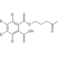 2-{[(4-Oxopentyl)oxy]carbonyl}(2H4)benzoic acid (Mono-(4-oxopentyl)-(3,4,5,6-2H4)-phthalate)