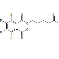 2-{[(5-Oxohexyl)oxy]carbonyl}(2H4)benzoic acid (Mono-(5-oxohexyl)-(3,4,5,6-2H4)-phthalate)