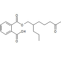 2-{[(6-Oxo-2-propylheptyl)oxy]carbonyl}benzoic acid (Mono-(2-propyl-6-oxoheptyl)-phthalate)