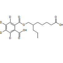 2-{[(6-Carboxy-2-propylhexyl)oxy]carbonyl}(2H4)benzoic acid (Mono-(2-propyl-6-carboxyhexyl)-(3,4,5,6-2H4)-phthalate)