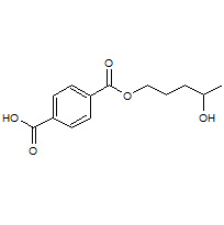 4-{[(4-Hydroxypentyl)oxy]carbonyl}benzoic acid (Mono-(4-hydroxypentyl)-terephthalate)