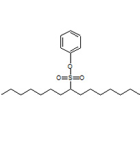 Phenyl pentadecane-8-sulfonate (8-Pentadecanesulfonic acid, phenylester)