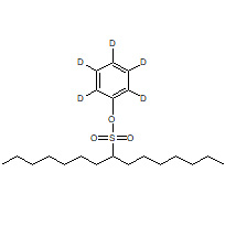 (2H5)Phenyl pentadecane-8-sulfonate (8-Pentadecanesulfonic acid,