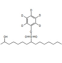 (2H5)Phenyl 2-hydroxypentadecane-8-sulfonate (2-Hydroxy-8-