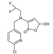 4-{[(6-Chloropyridin-3-yl)methyl](2,2-difluoroethyl)amino}-5-hydroxyfuran-2(5H)-on (5-OH-Flupyradifuron)