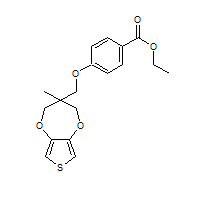 Ethyl 4-[(3-methyl-3,4-dihydro-2H-thieno[3,4-b][1,4]dioxepin-3-yl)methoxy]benzoate