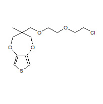 3-{[2-(2-Chloroethoxy)ethoxy]methyl}-3-methyl-3,4-dihydro-2Hthieno[3,4-b][1,4]dioxepine